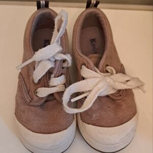 Keds Kids' Tan and White Sneakers